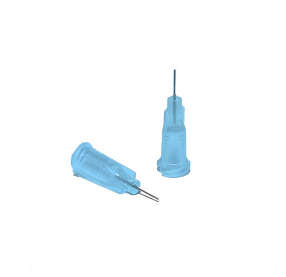 Nordson EFD 7018260 Dispensing Tip, 22 Gauge, Blue, 1/4", 50/Box