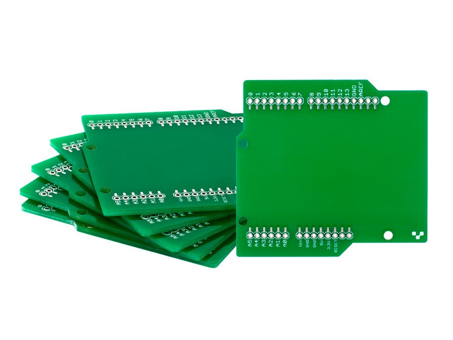 Arduino Uno Shield Templates - 6 Pack