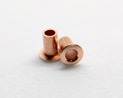 Copper Rivets 1.0mm - 200 Pack