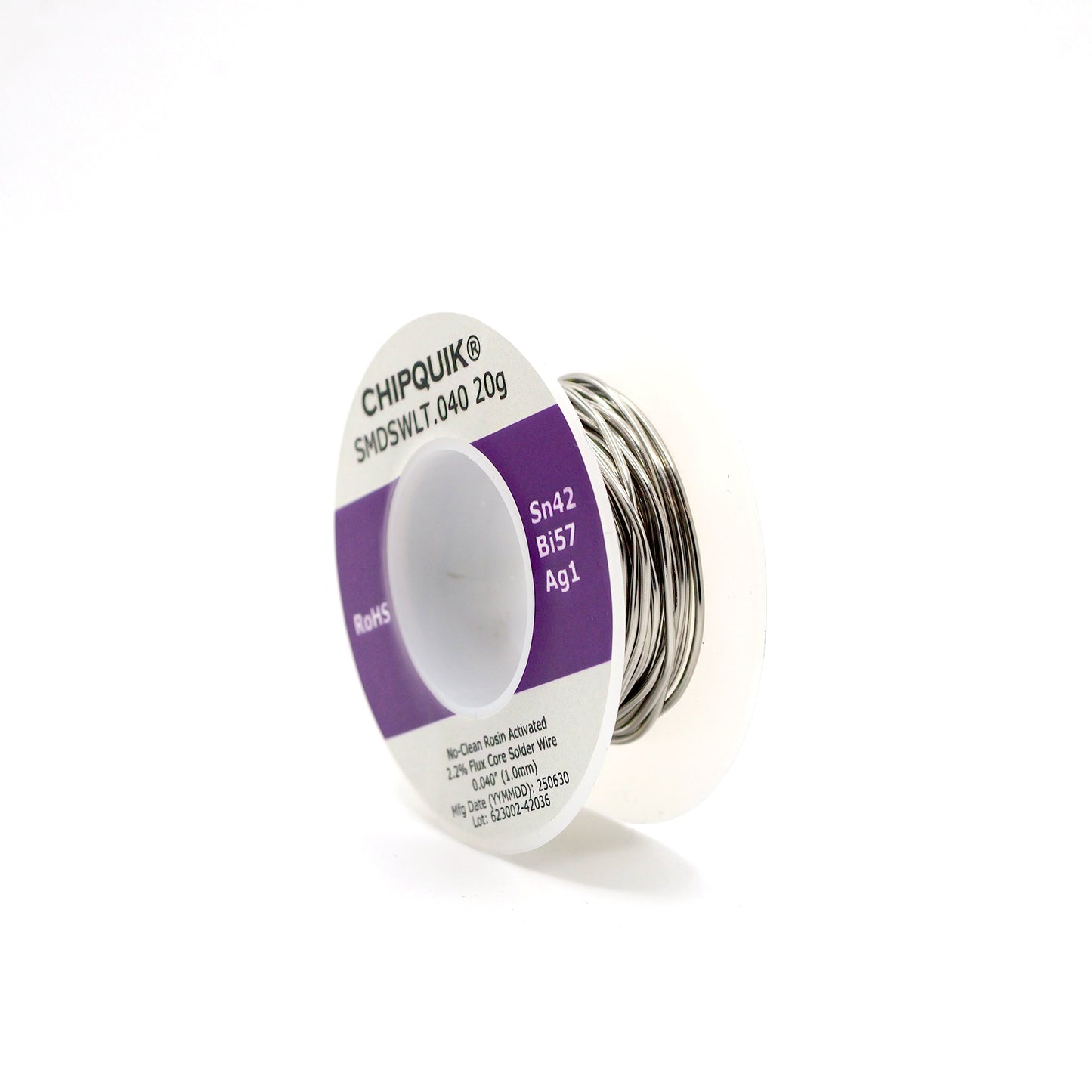 Solder Wire - Sn42Bi57Ag1