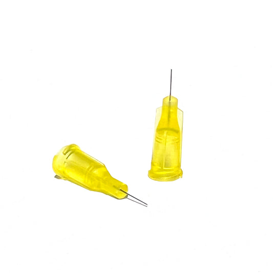Nordson EFD 7018462 Dispensing Tip, 32 Gauge, Yellow, 1/4", 50/Box