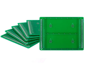 Pre-Plated Clustered Vias Templates – 6/Pack