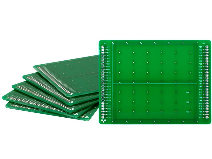 Pre-Plated Distributed Vias Templates – 6/Pack