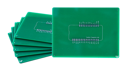 Adafruit Feather Templates - 6 Pack