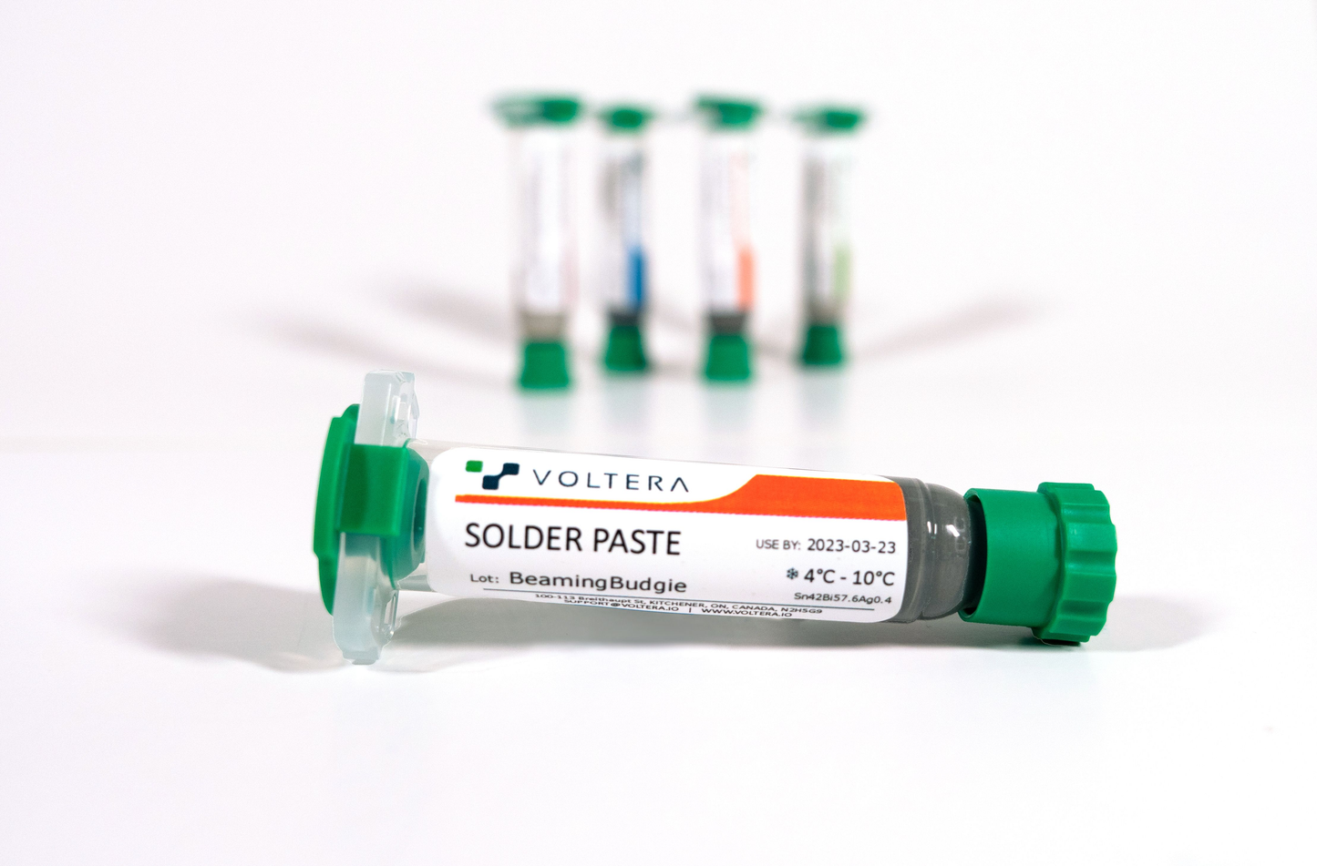 T4 Solder Paste Sn42Bi57.6Ag0.4 - 2mL Cartridge